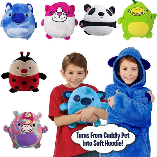 Plushjama™ - Kids Snuggle Blanket Hoodie